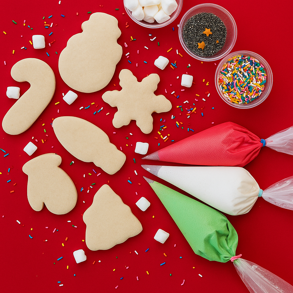 DIY Christmas Sugar Cookie Decorating Kit