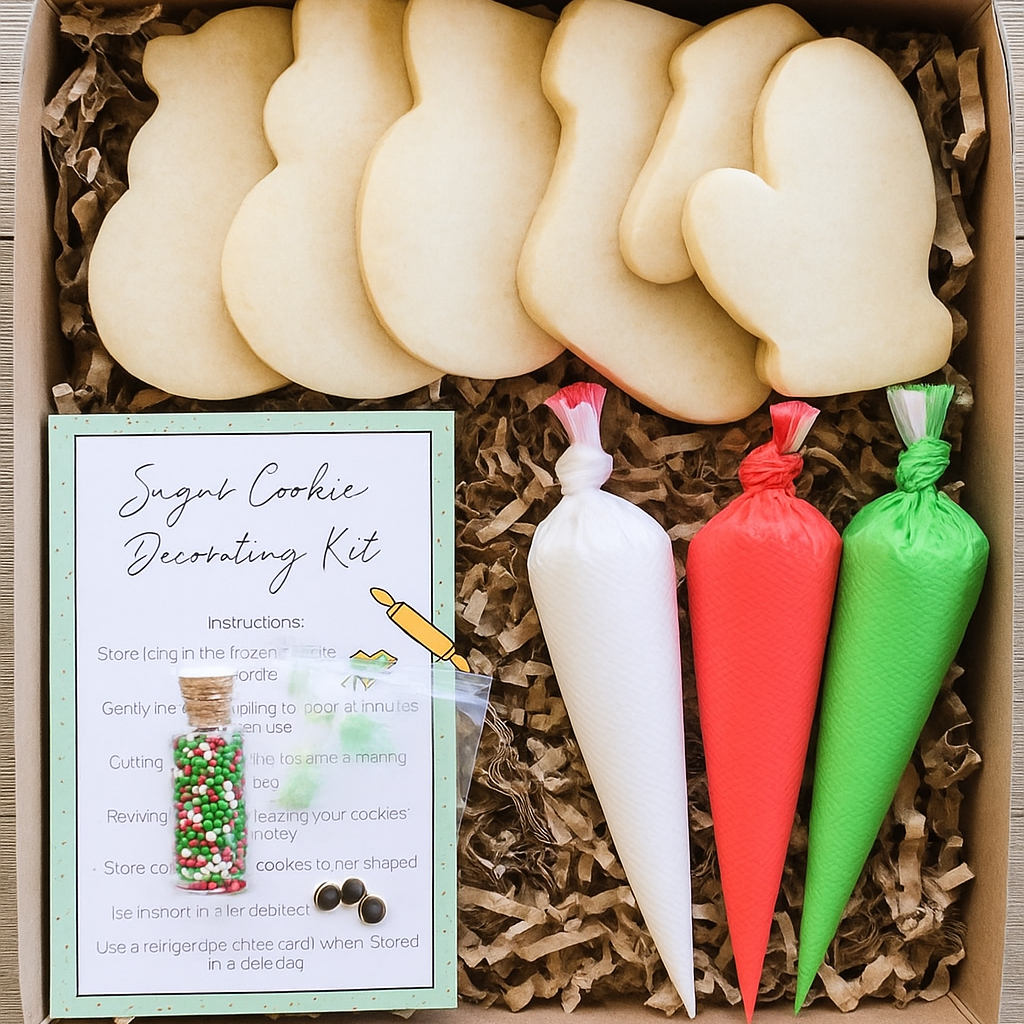 DIY Christmas Sugar Cookie Decorating Kit