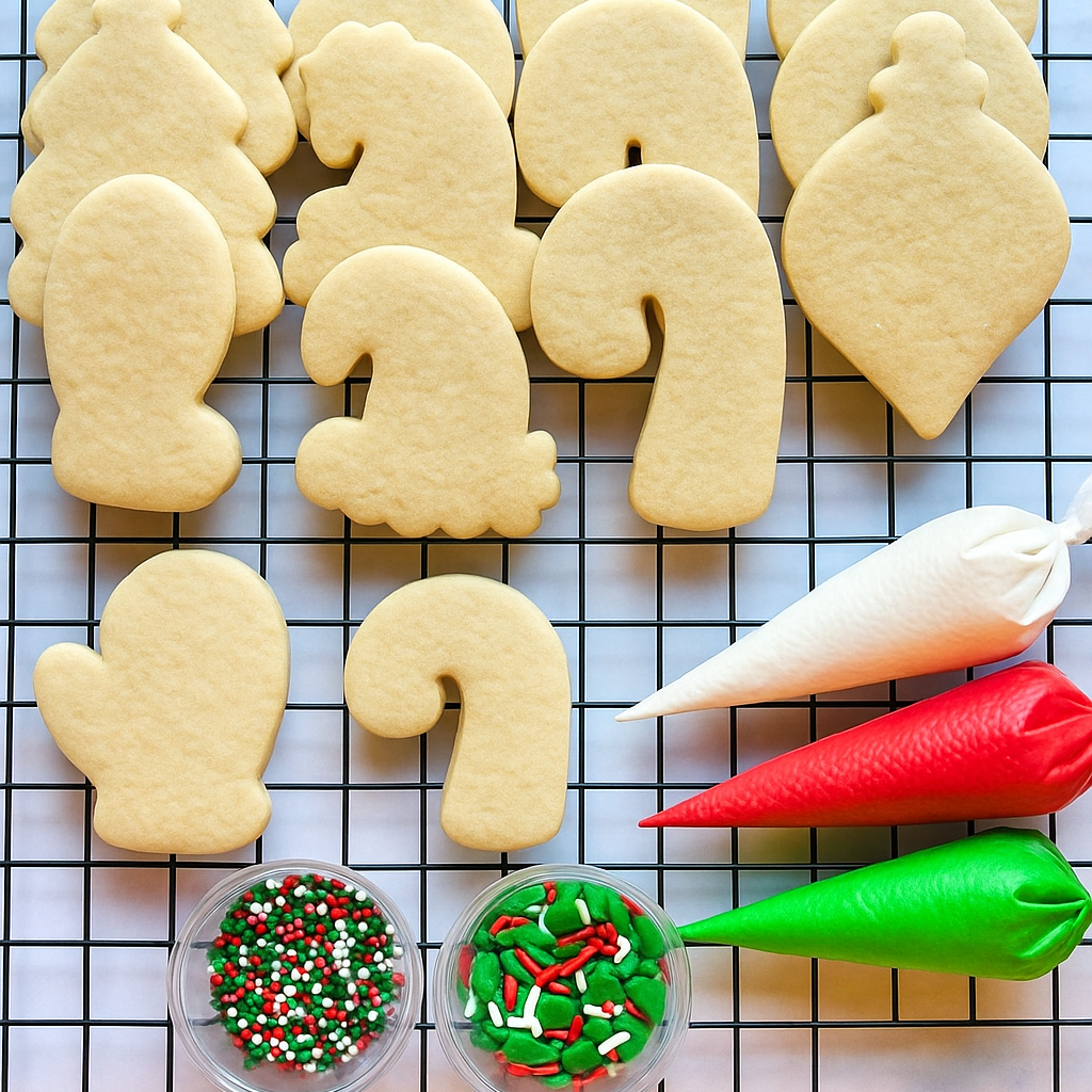 DIY Christmas Sugar Cookie Decorating Kit